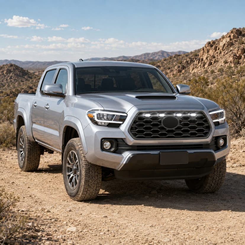 4-piece grille light set compatible with Toyota Tacoma 2020, 2021, 2022, 2023 TRD off-road and sport models