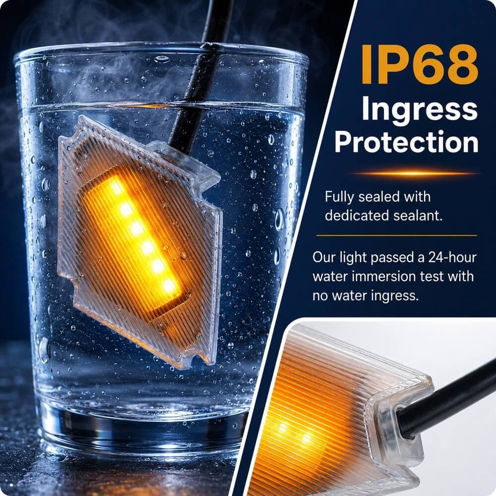 IP68 WATERPROOF
