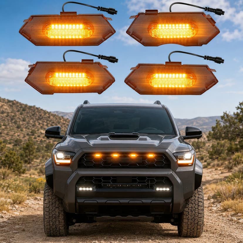 Grill Lights for 4Runner 2025-2026 Raptor Light TRD Pro Trailhunter