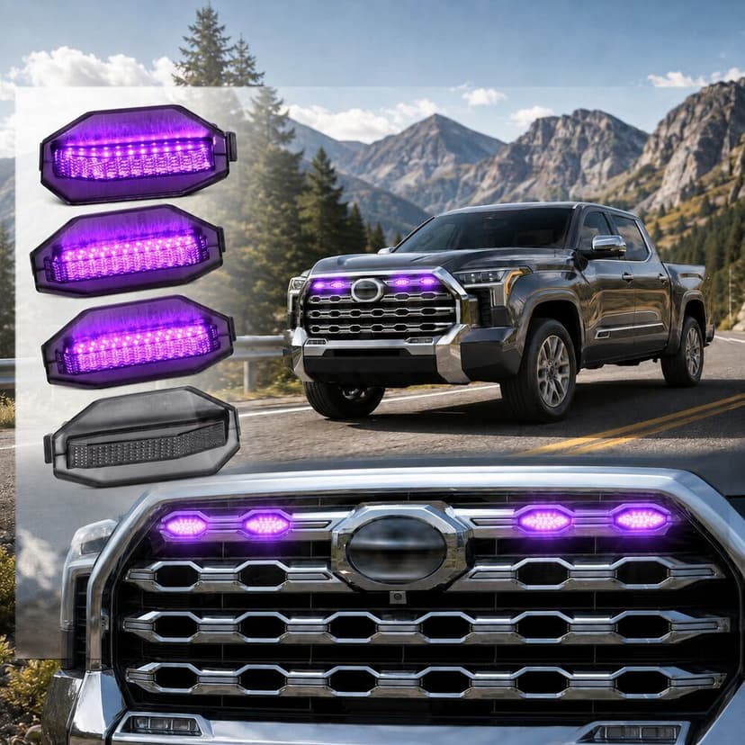 LED barbecue light compatible with 2022-2024, 2025, and 2026 Toyota Tundra third-generation accessories