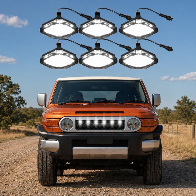 LED camping lantern is suitable for 2007-2022 Toyota FJ Cruiser accessories