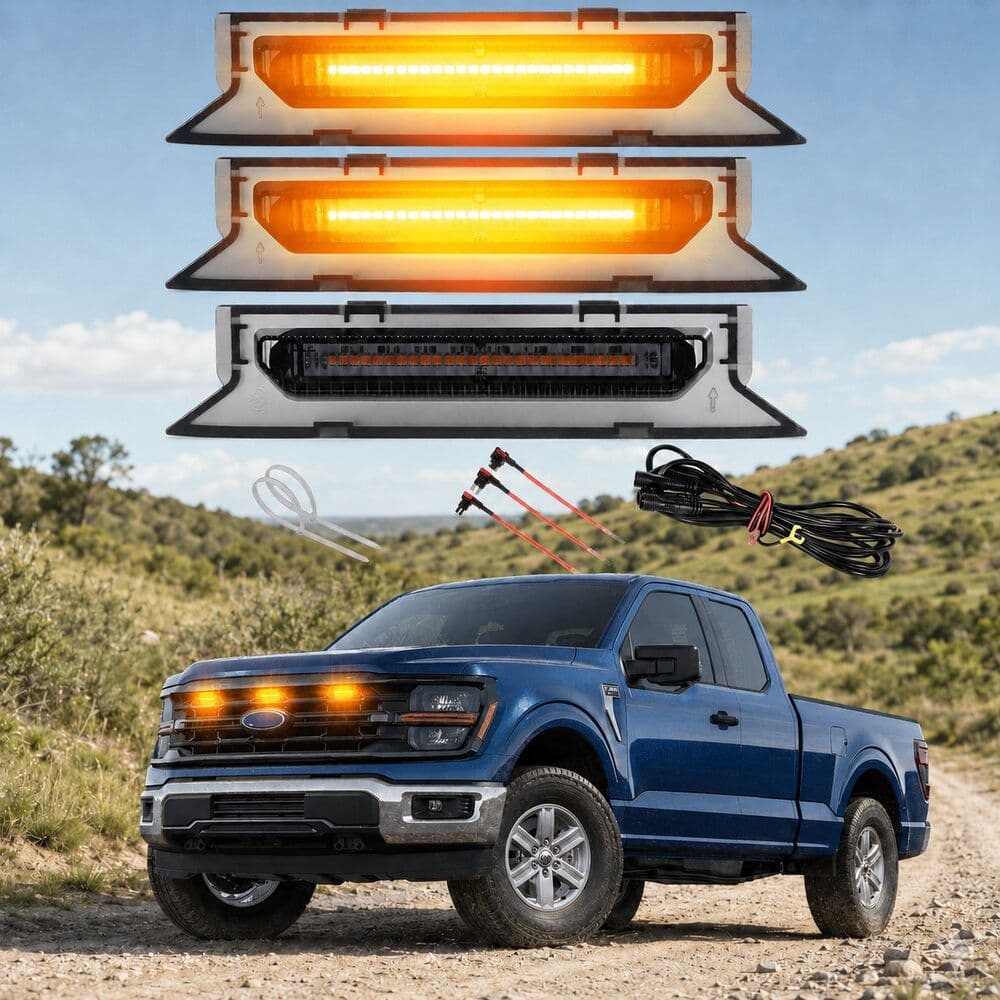LED barbecue lights are suitable for 2024, 2025 and 2026 Ford F150 XLT Accessories.