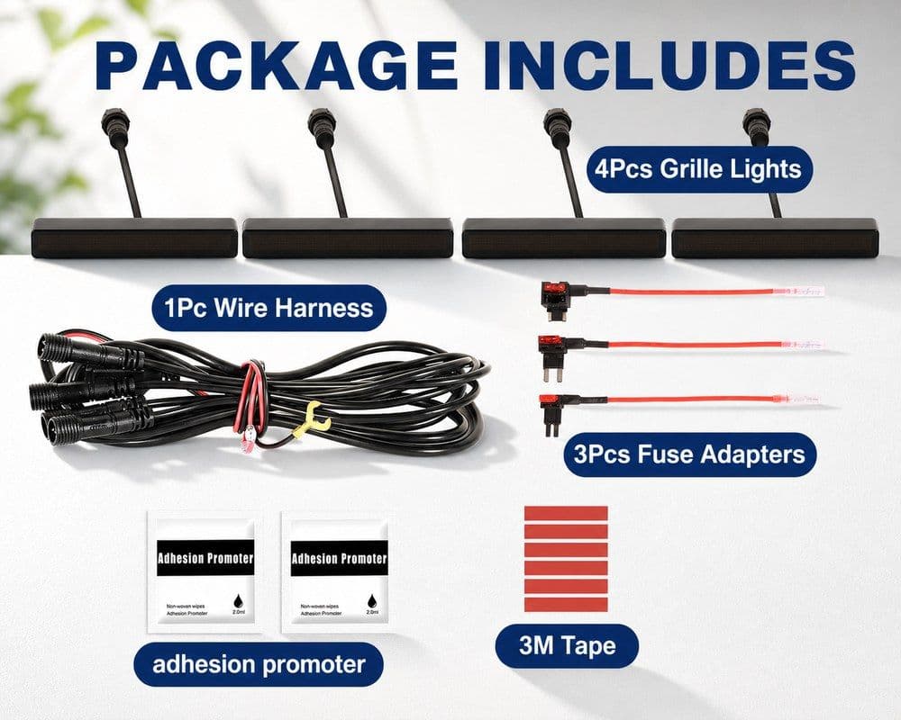 PACKAGE INCLUDES