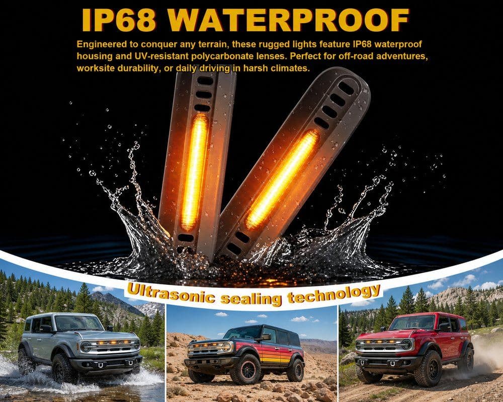 IP68 WATERPROOF