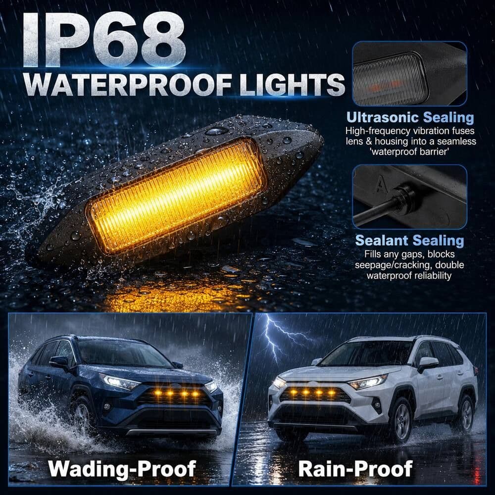 IP68 WATERPROOF