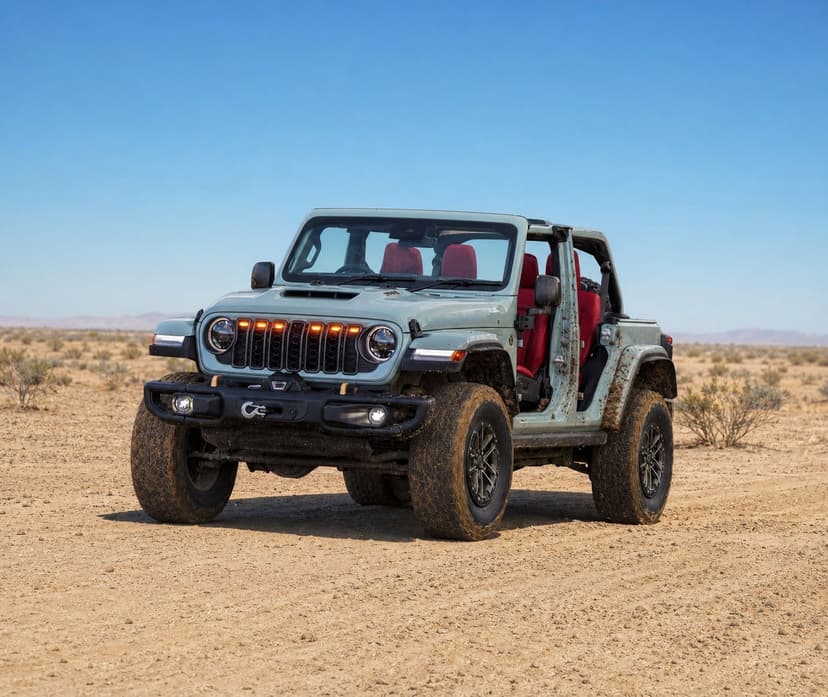 LED Grill Lights for Jeep Wrangler JL JLU Accessories 2024-2026