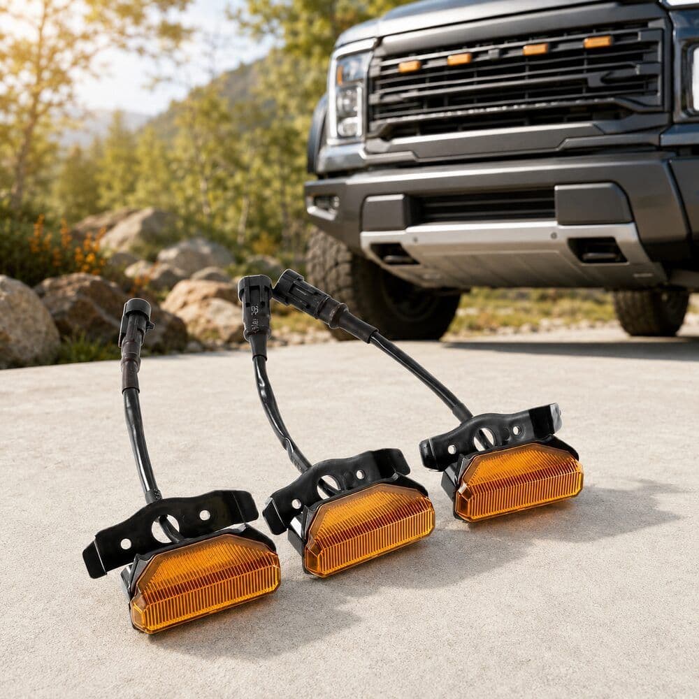 Car FrontGrille Lights