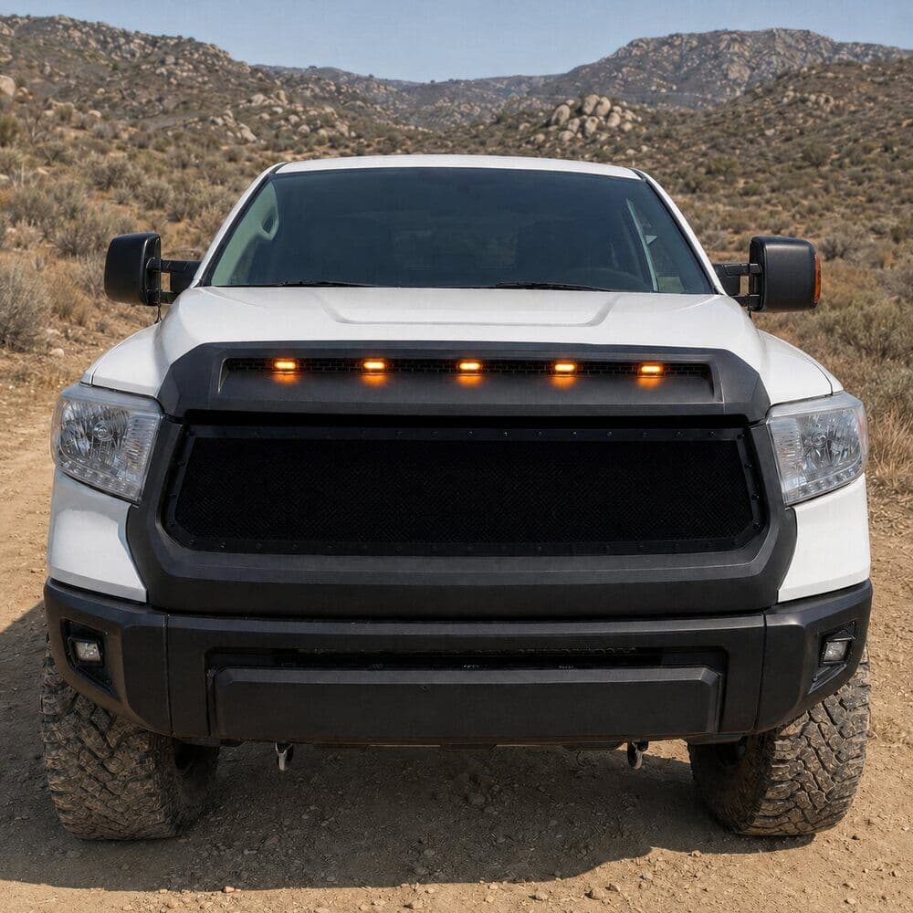 iJDMTOY Transparent Lens Full LED Lighting Kit Compatible with Toyota Tundra 2014 - 2021